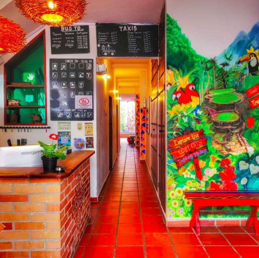 Fatima Hostel Santa Marta Buitenkant foto